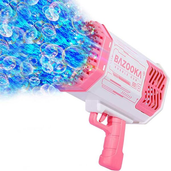 Máquina de Burbujas 69 Agujeros Rosada