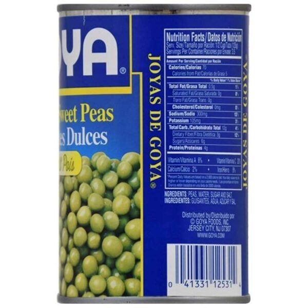 Petit Pois Goya, 15 oz