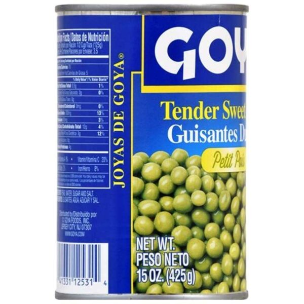 Petit Pois Goya, 15 oz