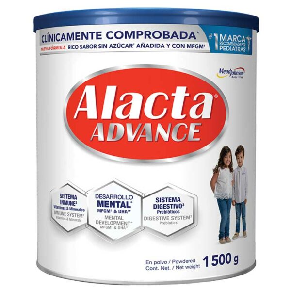 Leche en Polvo Alacta Advance, 1500 g