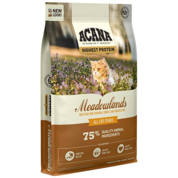 Alimento para Gatos Acana Meadowland, 4 lbs