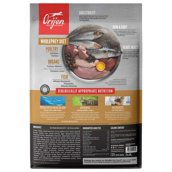 Alimento para Gatos Orijen Original, 4 lbs