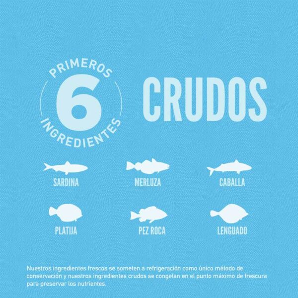 Alimento para Gatos Orijen Six Fish, 4 lbs