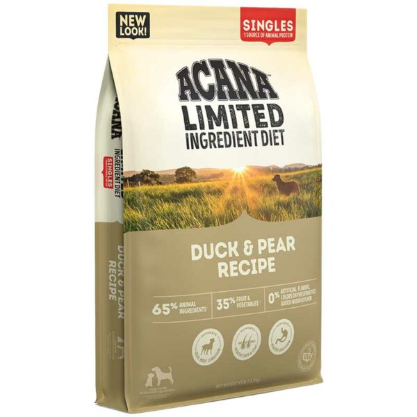Alimento para Perros Acana Duck y Pear, 13 lbs