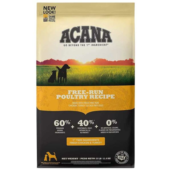Alimento para Perros Acana Free Run Poltry
