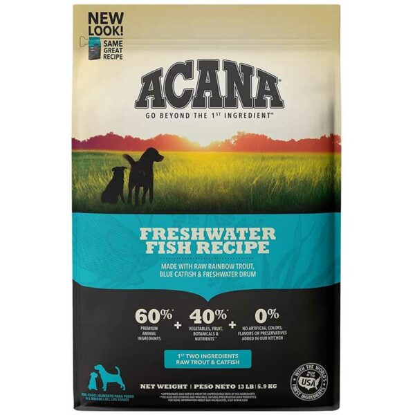 Alimento-para-Perros-Acana-Freshwater-Fish-Front Alimento para Perros Acana Freshwater Fish