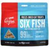 Treats para Gatos Orijen Six Fish, 1.25 oz