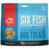 Treats-para-Perros-Orijen-Six-Fish,-1.5-oz-Front Treats para Perros Orijen Six Fish, 1.5 oz