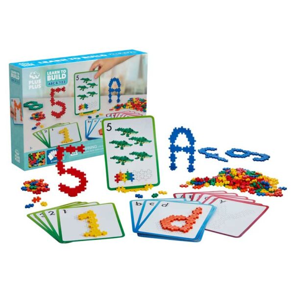 Juego Aprende a Construir - ABC & 123 Plus Plus