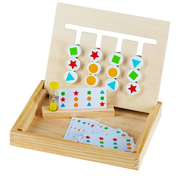 Juego de Combinación de Colores y Formas Play Brainy