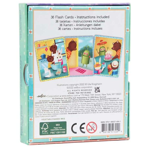 Juego de Tarjetas Crea Tu Historia de “Un día muy ocupado” eeBoo