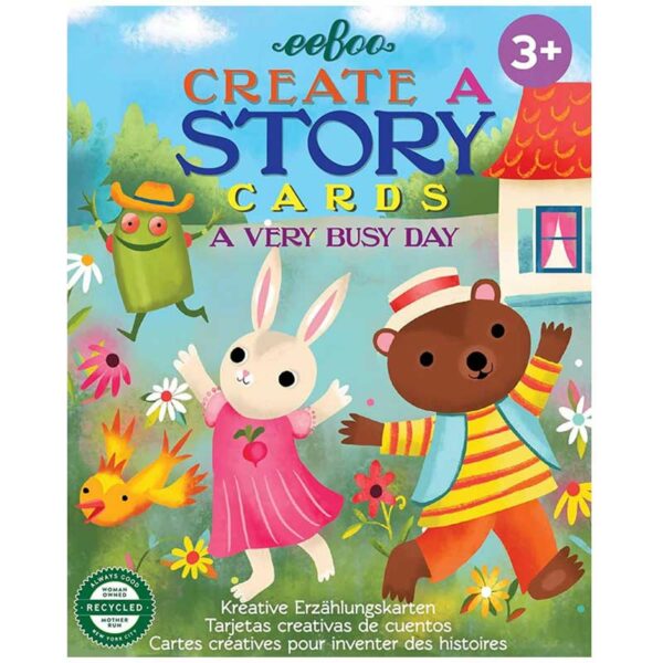 Juego-de-Tarjetas-crea-tu-historia-de-“Un-día-muy-ocupado”-eeBoo-Front Juego de Tarjetas Crea Tu Historia de “Un día muy ocupado” eeBoo