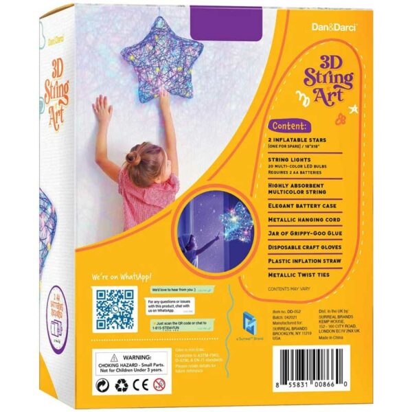 Kit-de-Manualidad-de-Cuerdas-para-Hacer-Lámpara-de-Estrella-3D-Iluminada-con-luces-LED-Dan-&-Darci-Back Kit de Manualidad de Cuerdas para Hacer Lámpara de Estrella 3D Iluminada con luces LED Dan & Darci
