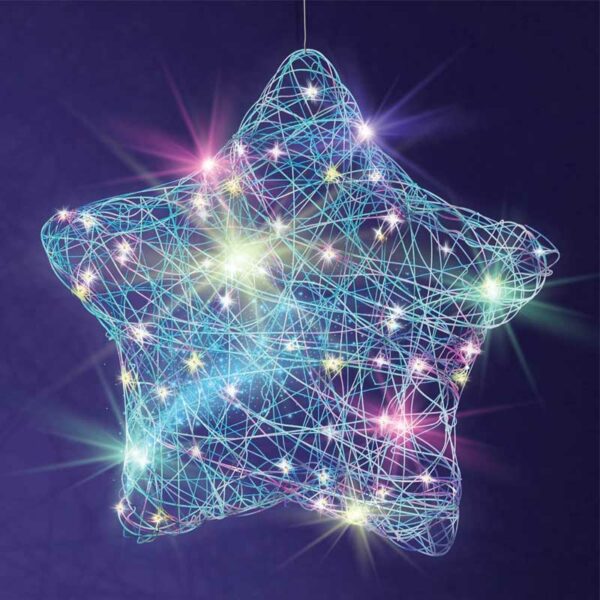 Kit-de-Manualidad-de-Cuerdas-para-Hacer-Lámpara-de-Estrella-3D-Iluminada-con-luces-LED-Dan-&-Darci-Front-3 Kit de Manualidad de Cuerdas para Hacer Lámpara de Estrella 3D Iluminada con luces LED Dan & Darci