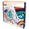 Kit de Manualidad de Punto de Cruz Monstera Kid Made Modern