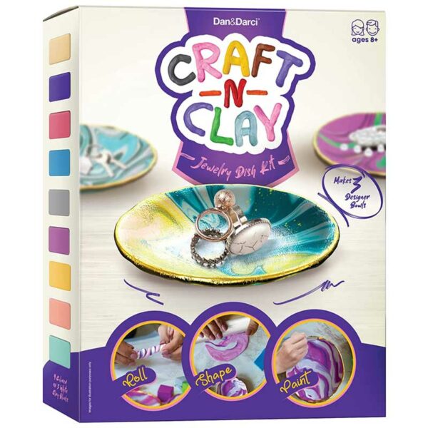 Kit-de-manualidad-para-hacer-platos-de-joyería-para-niños-Dan-&-Darci-Front Kit de manualidad para hacer platos de joyería para niños Dan & Darci