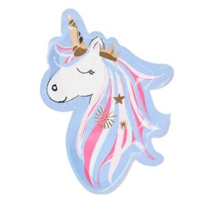 Platos-Desechables-Troquelados-Pequeños-con-Motivo-'Sueños-Hechos-Realidad'-(8-uds)-Front Platos Desechables Troquelados Pequeños con Motivo "Sueños Hechos Realidad" 8" (8 uds)