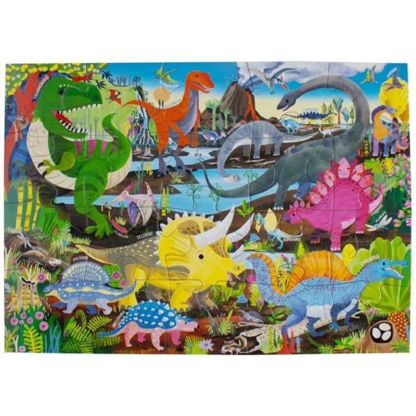 Rompecabezas “La Tierra de los Dinosaurios” eeBoo