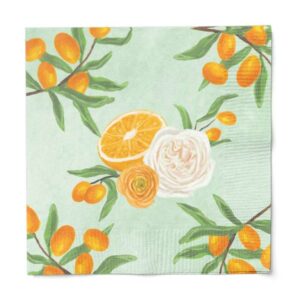 Servilletas de Cóctel con Motivo "Mimosa" 20 uds