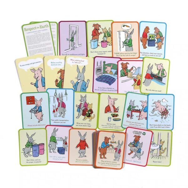 Tarjetas de Conversación “Respeta la Tierra” eeBoo
