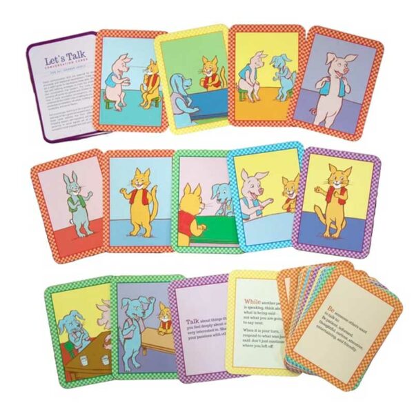 Tarjetas de conversación “Hablemos” eeBoo