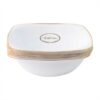 Tazones-Cuadrados-en-Plástico-Reusable-Color-Blanco-con-Borde-Dorado-16-oz-(10-uds)-Front Tazones Cuadrados en Plástico Reusable Color Blanco con Borde Dorado 16 oz (10 uds)