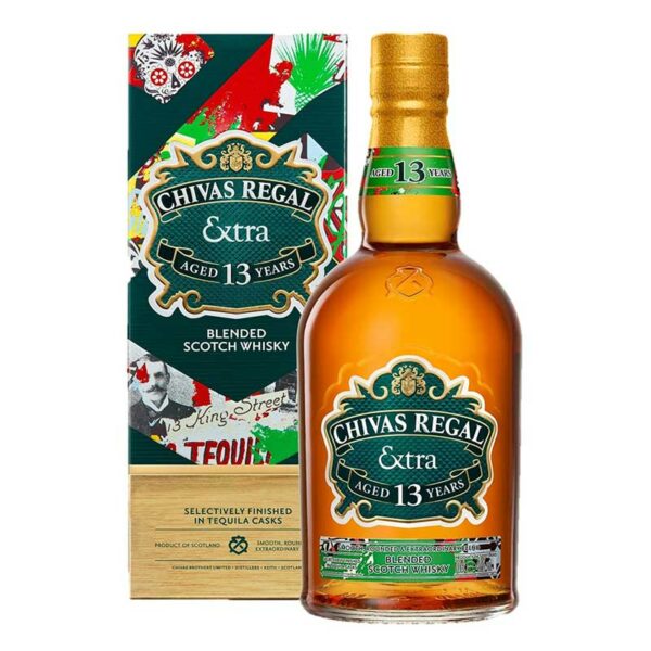 Whisky-Chivas-Regal-13-Años-Tequila-Cask,-750-ml-Front-2 Whisky Chivas Regal 13 Años Tequila Cask, 750 ml