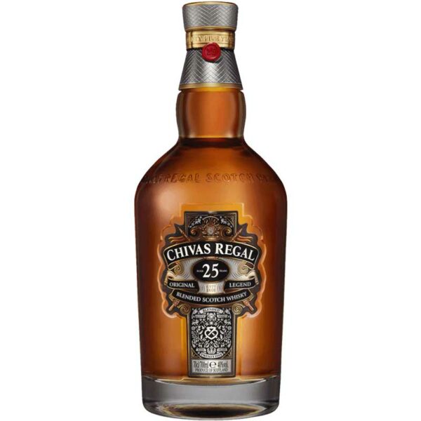 Whisky-Chivas-Regal-25-Años,-700-ml-Front Whisky Chivas Regal 25 Años, 700 ml