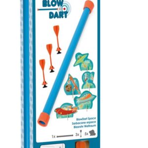 Juego de Soplar Dardos de Goma Motivo Espacial Scratch Europe