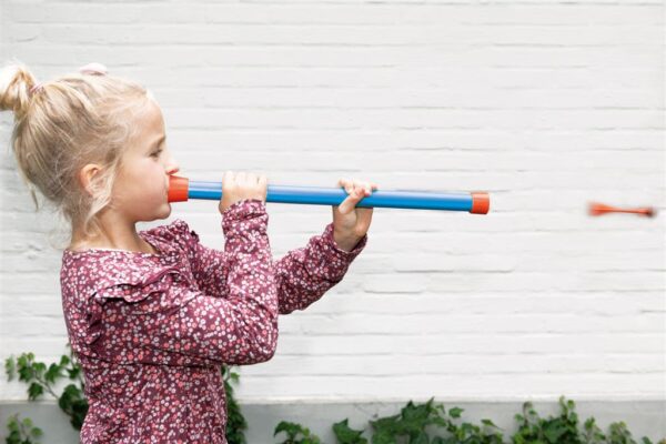 Juego de Soplar Dardos de Goma Motivo Espacial Scratch Europe