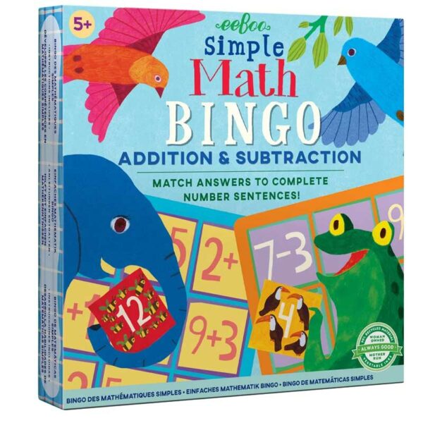 Bingo-de-Matemáticas-Simples-eeBoo-Turn-2 Bingo de Matemáticas Simples eeBoo