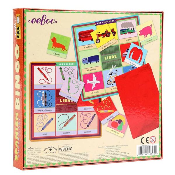 Juego-de-Bingo-en-Español-eeBoo-Back Juego de Bingo en Español eeBoo