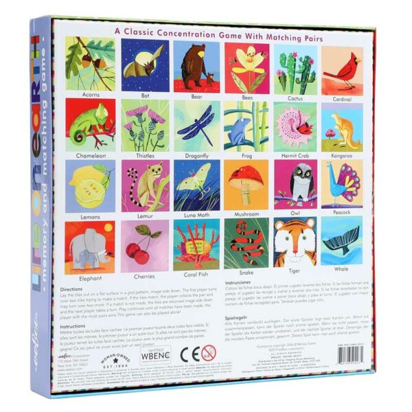 Juego-de-Memoria-y-Combinación-“Vida-en-la-Tierra”-eeBoo-Back Juego de Memoria y Combinación “Vida en la Tierra” eeBoo