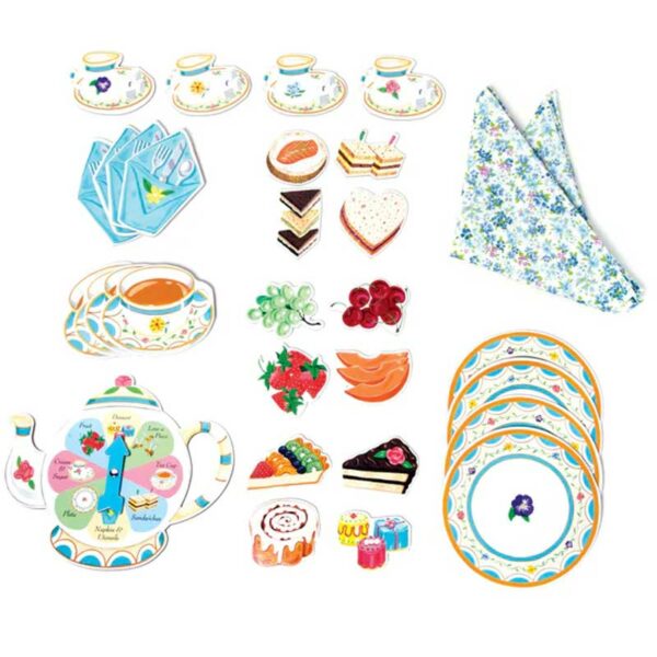 Juego de Ruleta “Fiesta de té” eeBoo