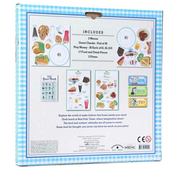 Juego de simulación “Cena de Mejores Amigos” eeBoo-Back Juego de simulación “El Restaurante” eeBoo