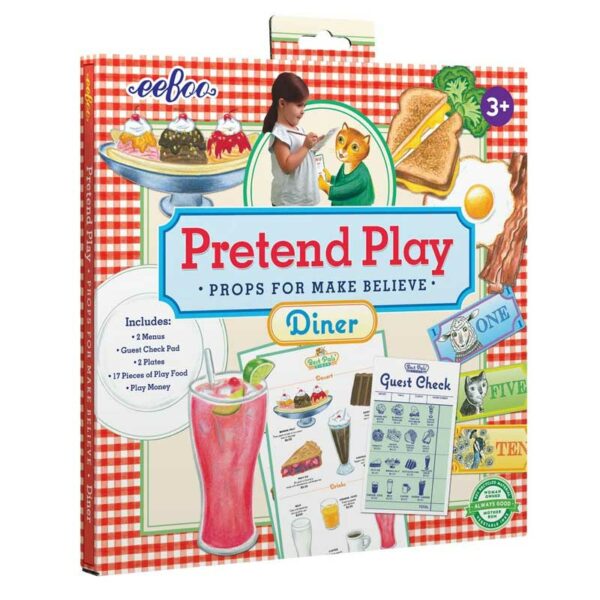 Juego de simulación “Cena de Mejores Amigos” eeBoo Juego de simulación “El Restaurante” eeBoo