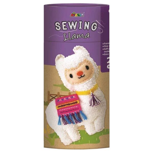 Kit-“Mi-Primer-Muñeco-de-Costura”-Modelo-Llama-Avenir-Front Kit “Mi Primer Muñeco de Costura” Modelo Llama Avenir