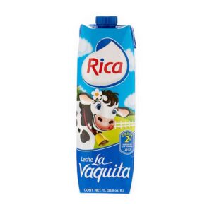 Leche Entera Rica La Vaquita, 1 L