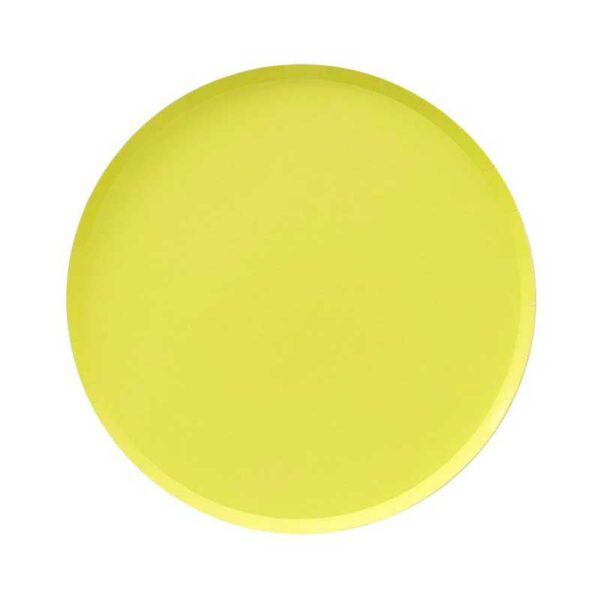 Platos-Desechables-pequeno-con-Motivo-'Chartreuse'-9'-(8-uds)-Front Platos Desechables Pequeños con Motivo "Chartreuse" 7" (8 uds)