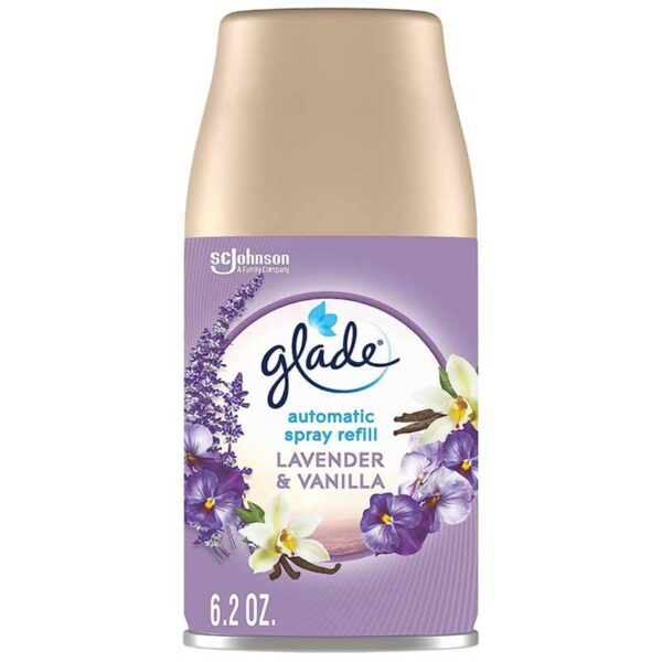 Repuesto para Glade Automatic Spray Lavanda y Vainilla, 6.2 oz