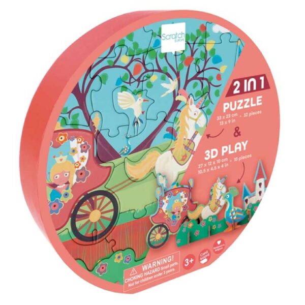 Rompecabezas-3D-de-32-Piezas-Modelo-Princesas-Scratch-Europe-Front Rompecabezas 3D de 32 Piezas Modelo Princesas Scratch Europe