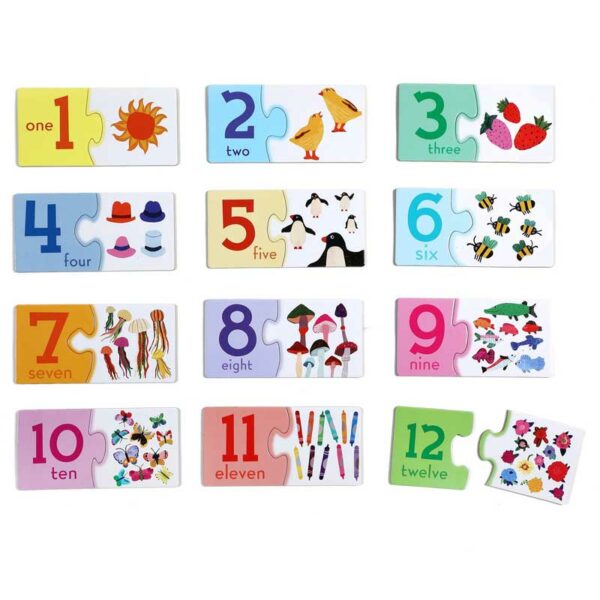 Rompecabezas de Números para Preescolar eeBoo