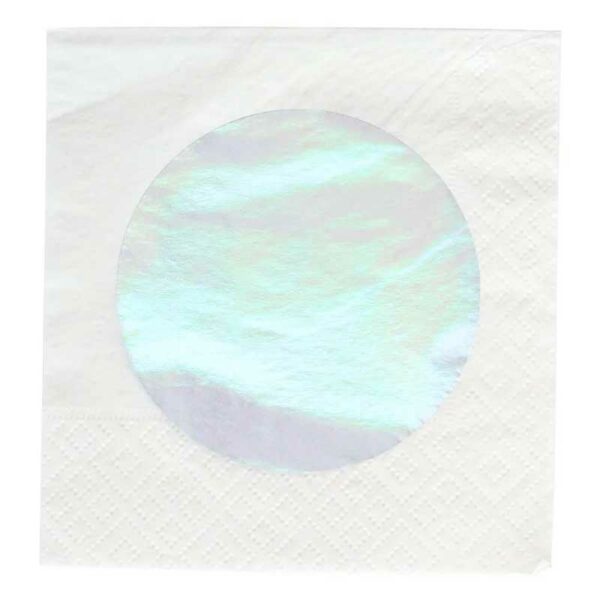 _Servilletas-de-Cóctel-con-Motivo-«Iridescent»-(20-uds)-Front Servilletas de Cóctel con Motivo "Iridescent" (20 uds)