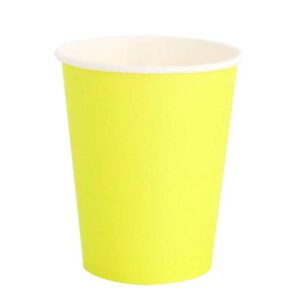 Vasos Desechables Motivo "Chartreuse" 8 oz (8 uds)