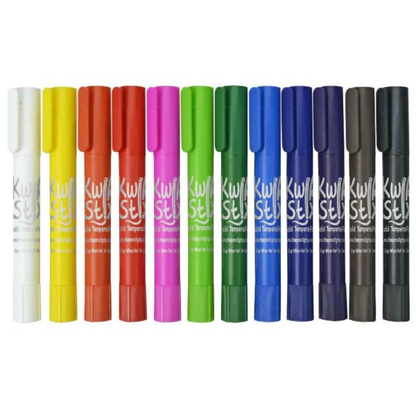 Barras de Pintura de Témpera Thin Stix (12 colores) The Pencil Grip