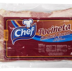 Tocineta Ahumada Rebanada Chef, 3 lbs