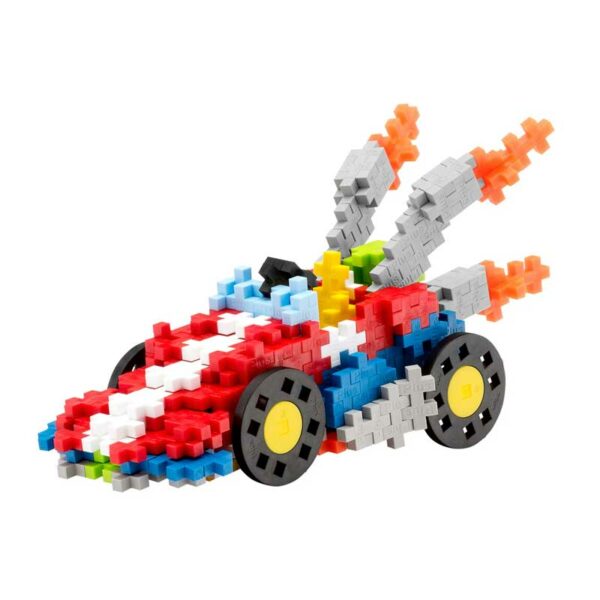 Juego de Construcción Modelo Go! Carro de Carrera Plus-Plus