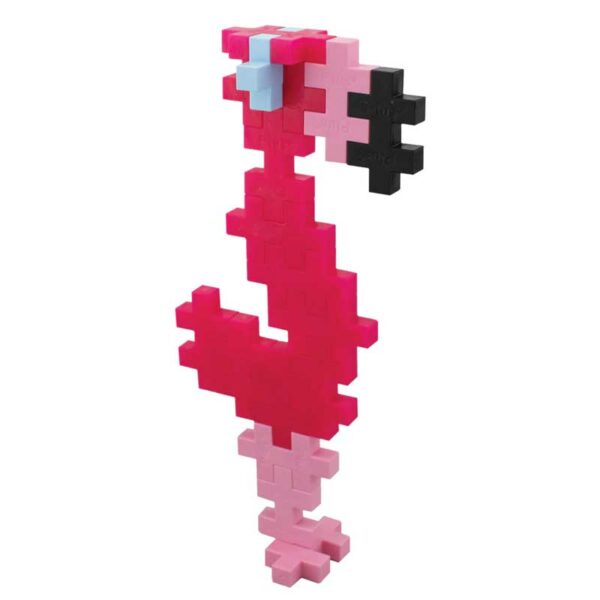 Juego de Construcción (Tubo de 15 piezas Grandes) Modelo Flamenco Plus-Plus
