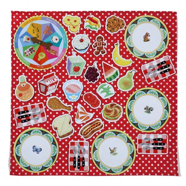 Juego-de-la-ruleta-“Cesta-del-Almuerzo”-eeBoo-Turn Juego de la ruleta “El Picnic” eeBoo