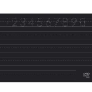 Pizarra de Actividades Reutilizable de Números y Formas (2 caras) The Pencil Grip